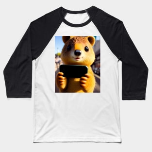 Quokka Selfie 09 Baseball T-Shirt